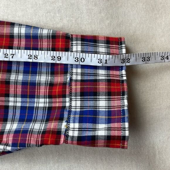 G.H. Bass Shirt Mens Large L Plaid‎ Long Sleeve Button Down Collar Shirt - Picture 12 of 12